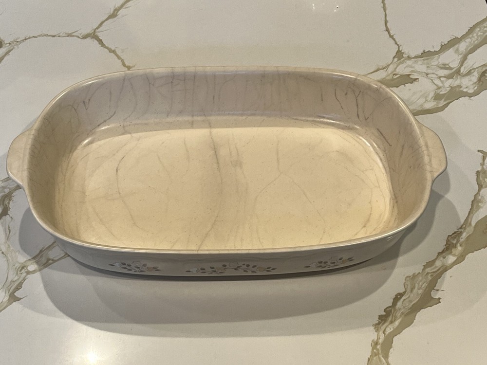 vintage pfaltzgraff 2 Quart Baker Baking Pan Oven Microwave Remembrance pattern