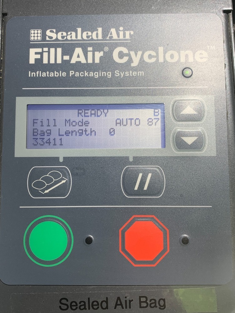 SEALED AIR FILL-AIR CYCLONE INFLATABLE PACKAGING SYSTEM MACHINE