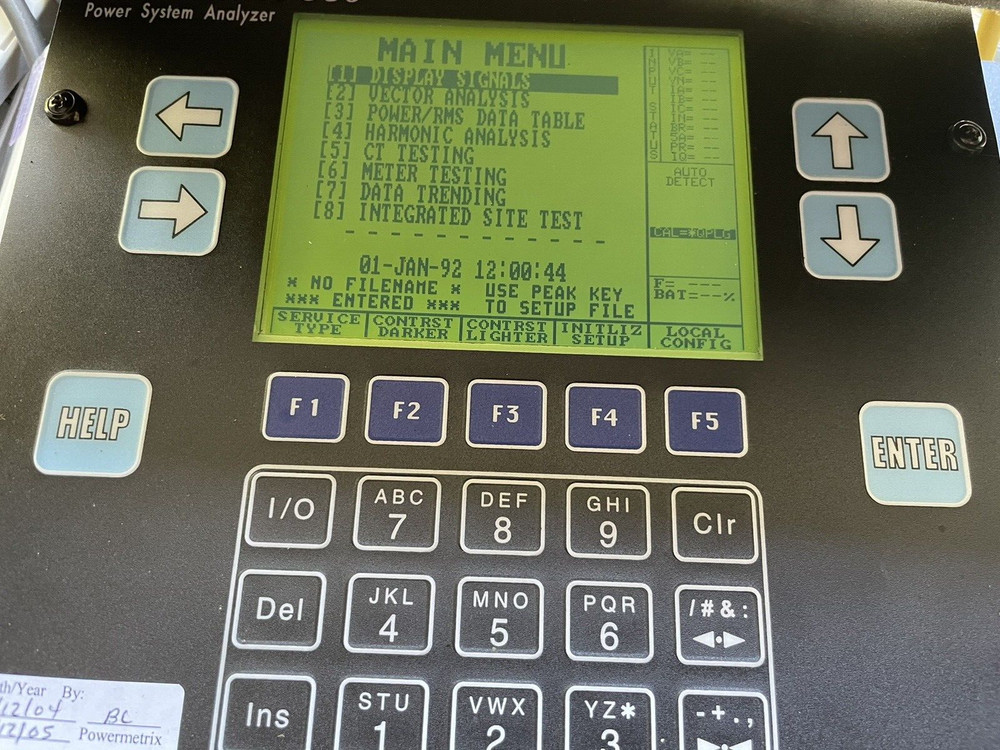 PowerMetrix PowerMate 330 Power System Analyzer - D