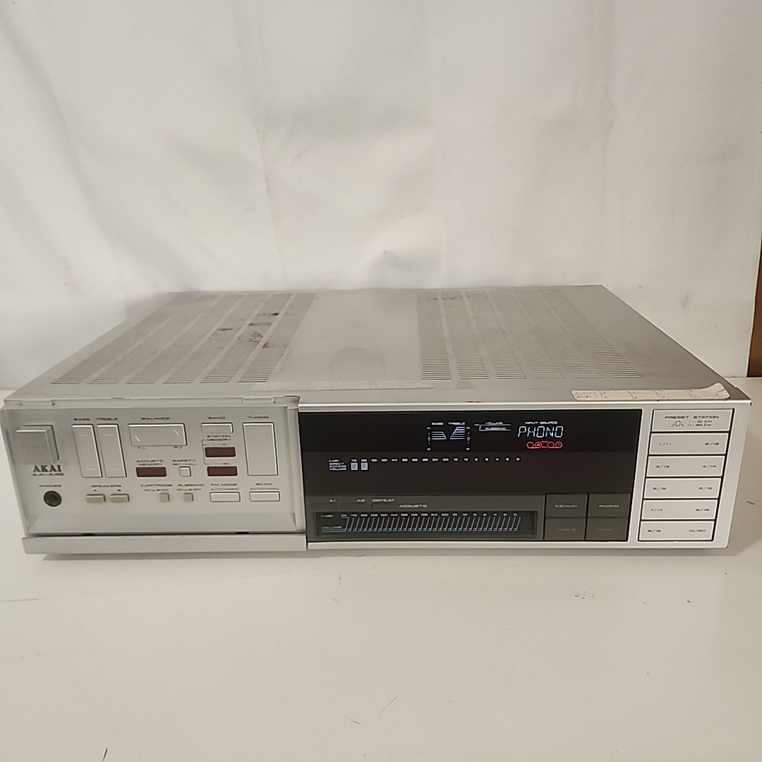 (1984) Akai Model AA-A45 Vintage Computer Controlled AM FM Stereo Receiver