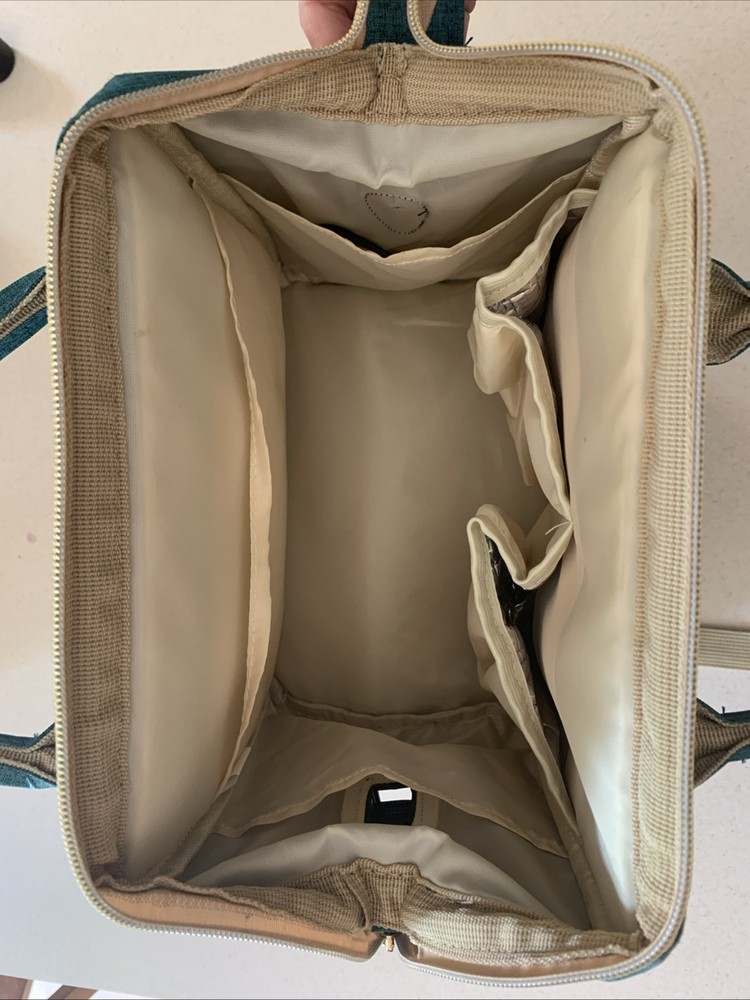 MOMIGO Breast Pump Backpack Double Layer, Moistureproof, Cooler Bag