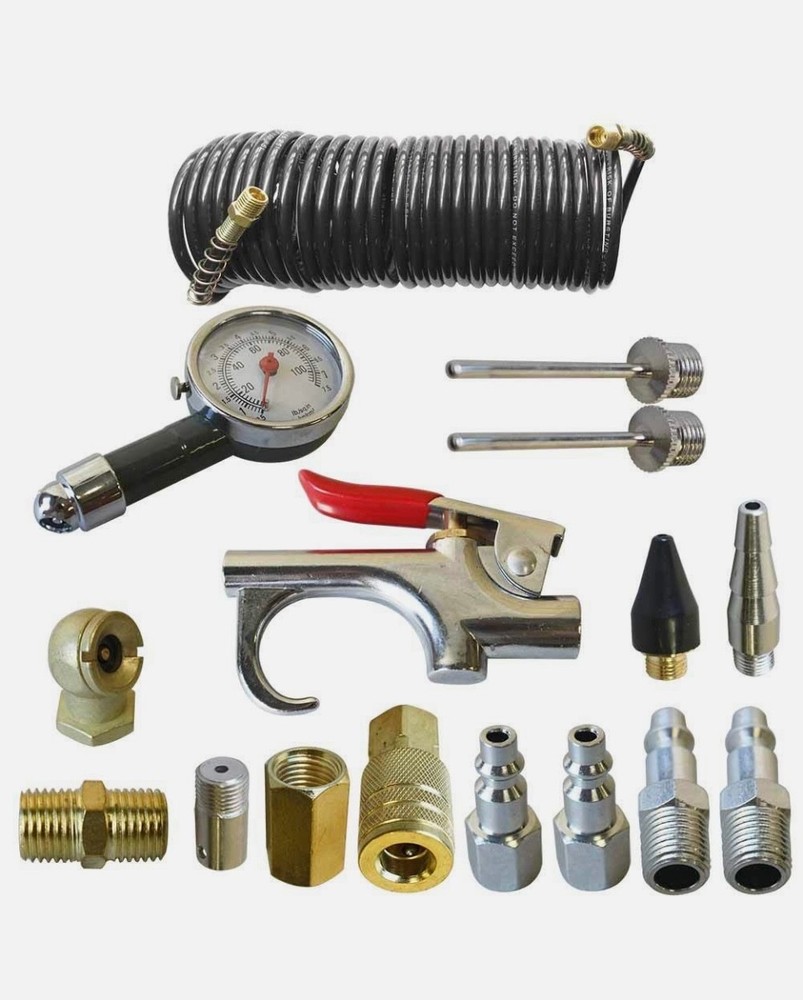 16-Piece Air Tool Accessory Kit with Hose Mfr # C16K