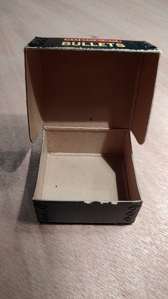 Vintage Super Vel Bullets Box / Empty / 9mm