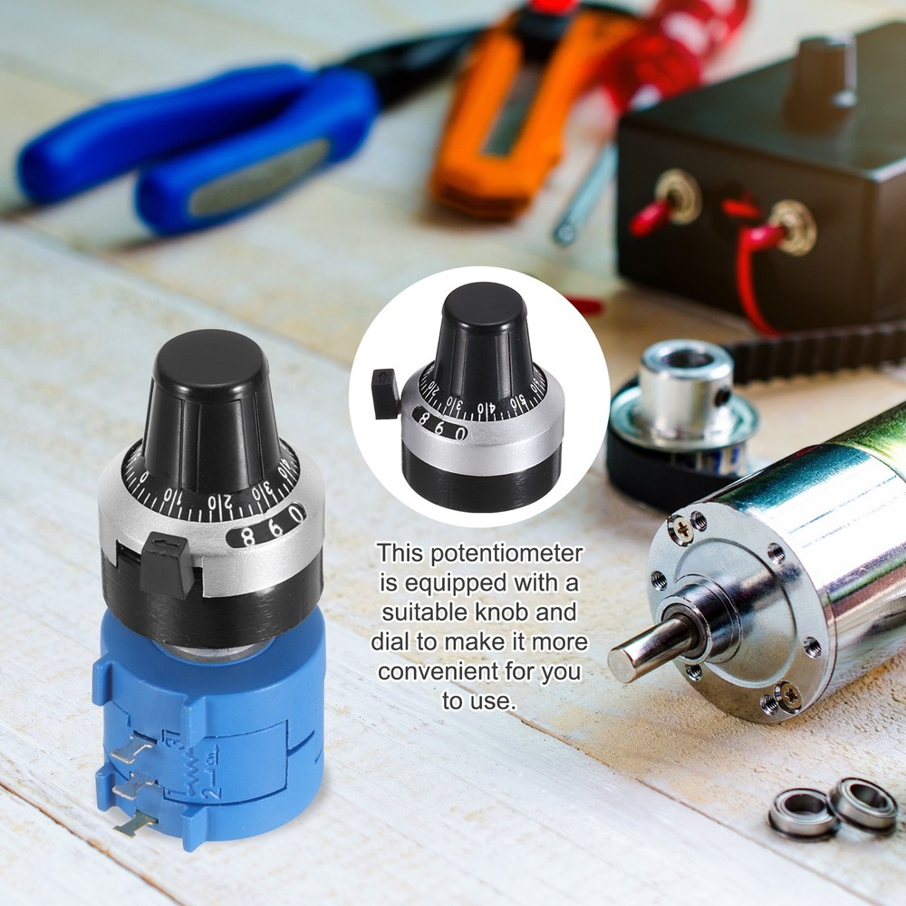 2 Set 3590S-2-101L 100ohm Precision Multi Turn Wirewound Potentiometer Type 2