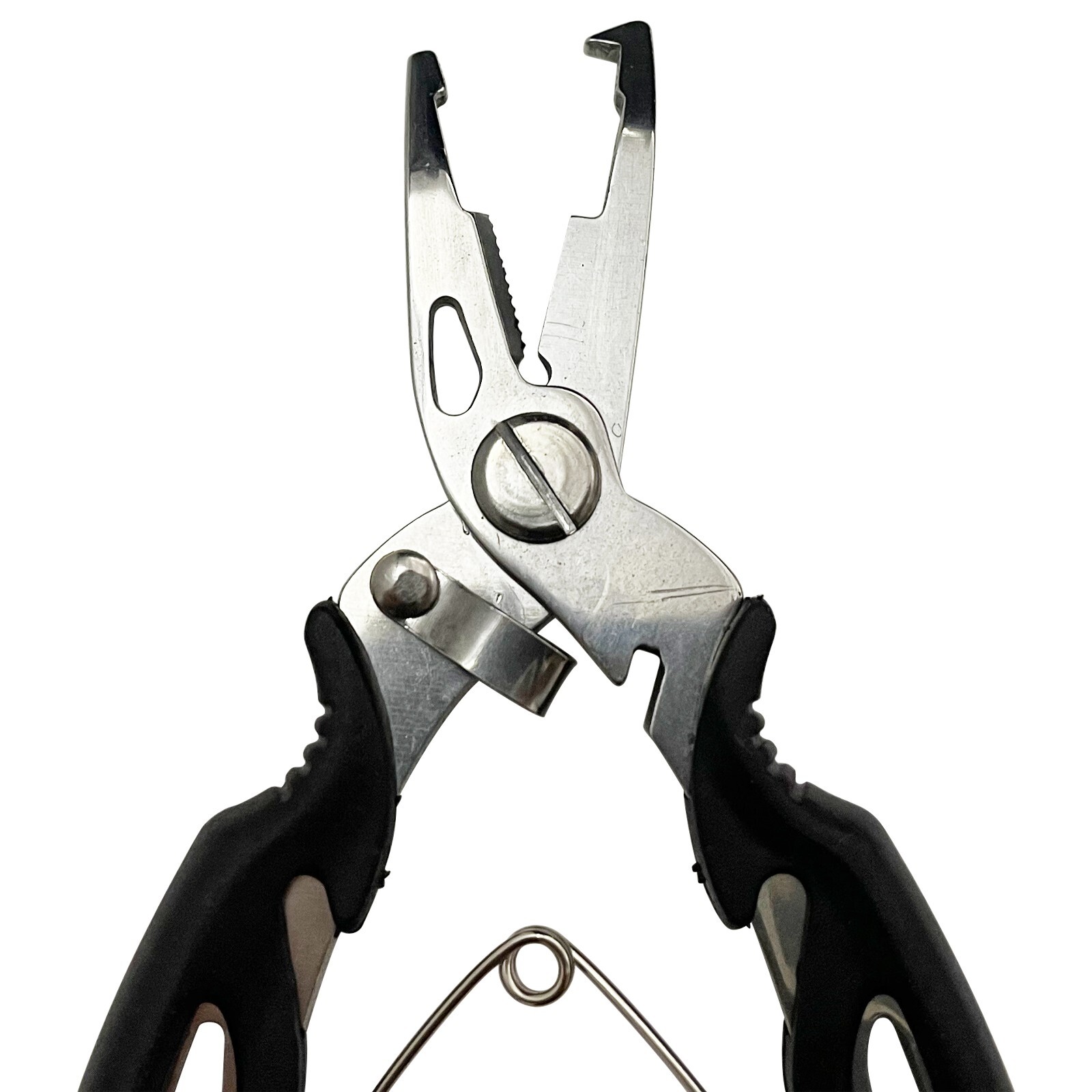 5” Lure Pliers Fishing Pliers Aluminum Split Ring-Hook Remover-Line Cutter