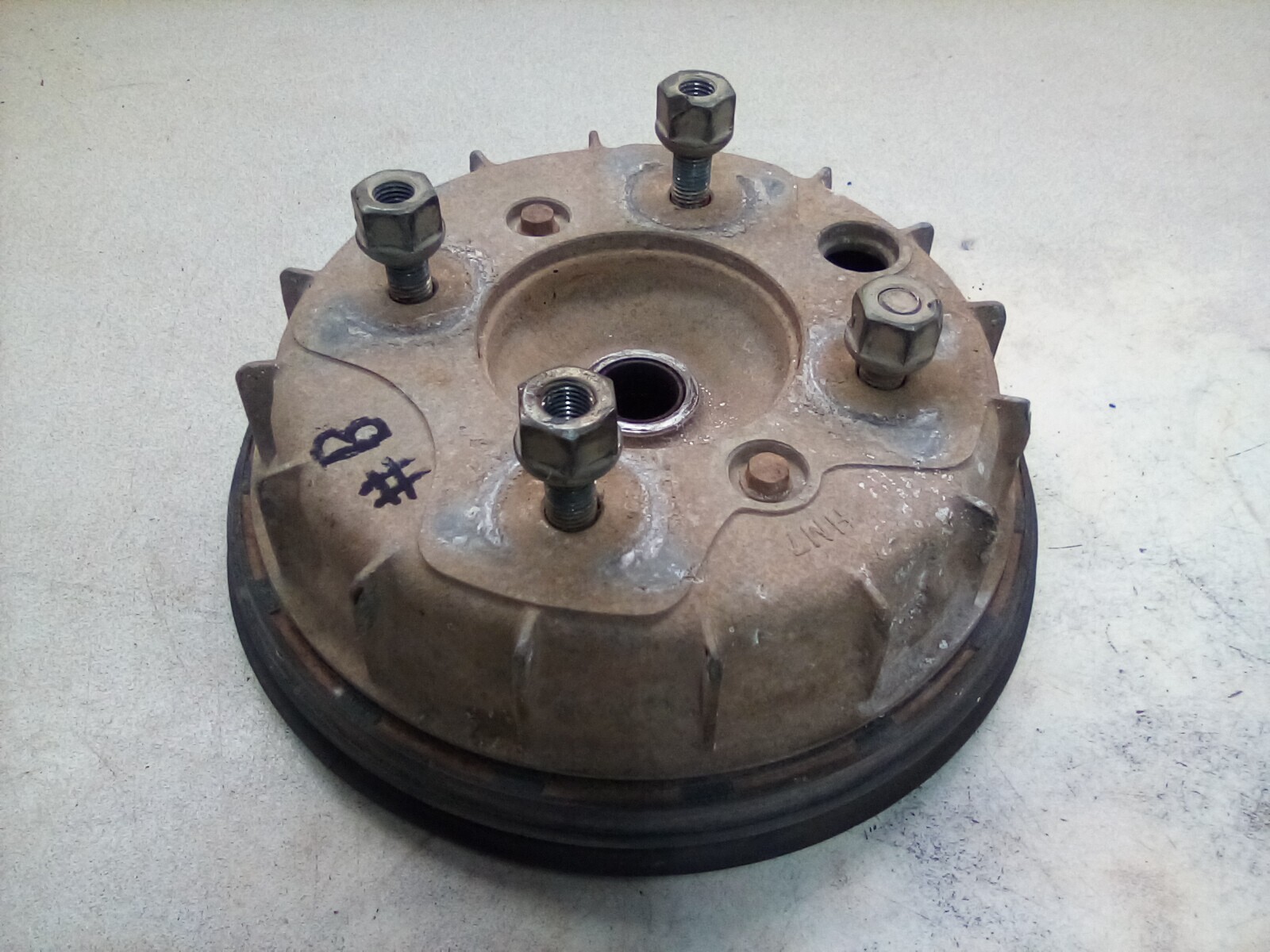 1998 Honda TRX 450 ES Foreman Front Wheel Hub w/ Brake Drum #B