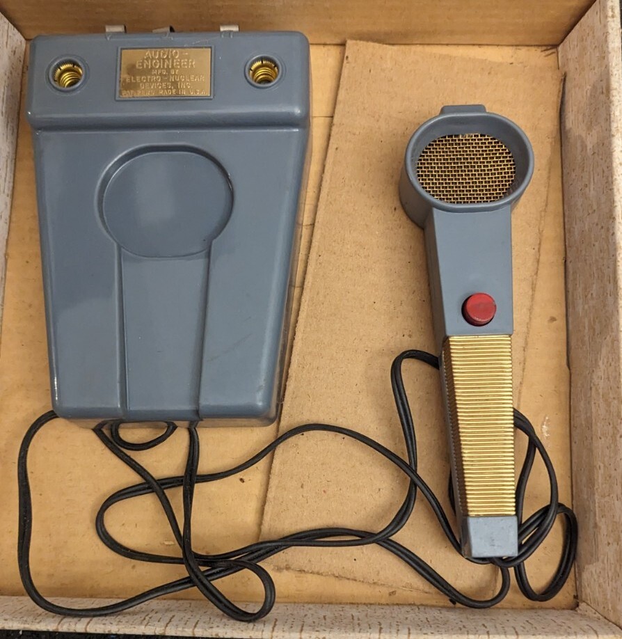 Audio Engineer Voice Electric Train Controller Electro-Nuclear Inc with Box