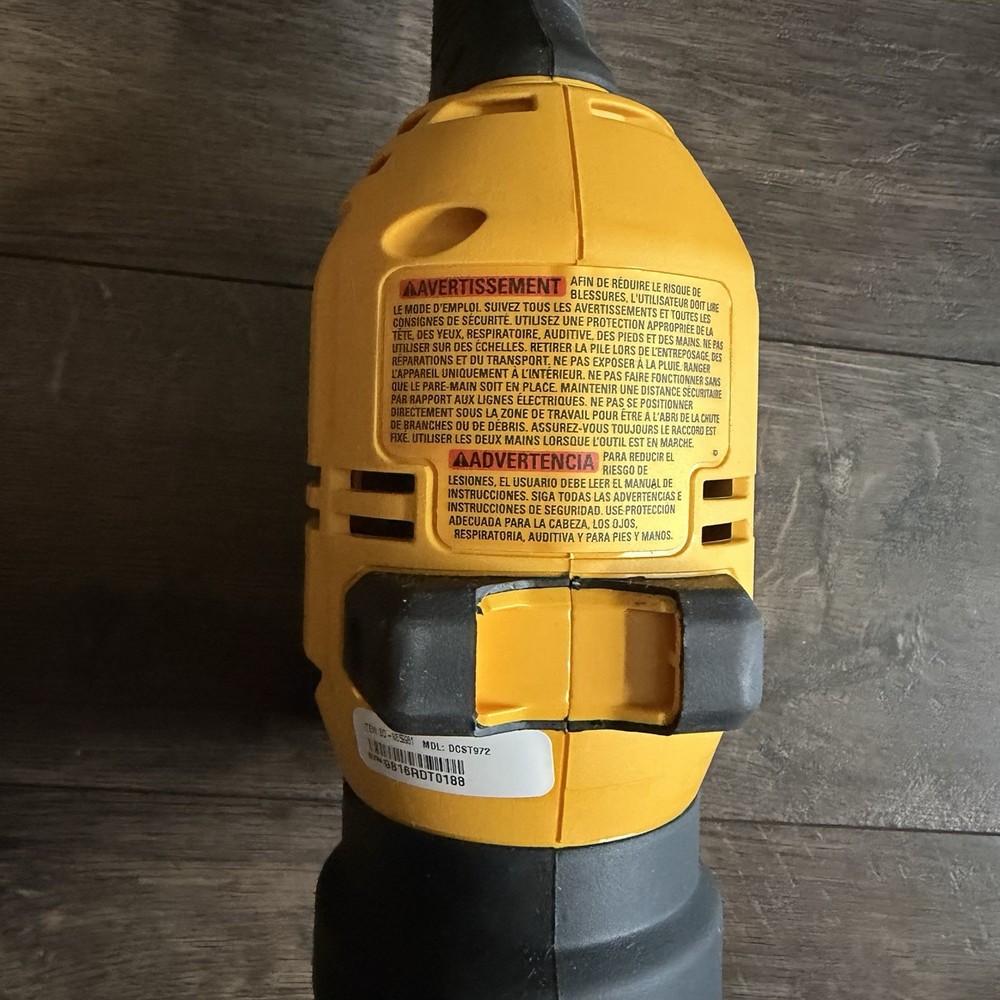 Dewalt Flexvolt 60V String Trimmer Cordless Brushless DCST972B Tool Only NWOB