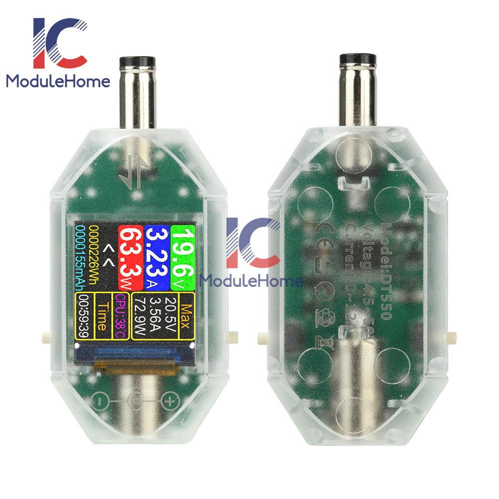 DT550 High Precision Digital Display Voltage Current Power Meter DC 4.5-50V 0-6A