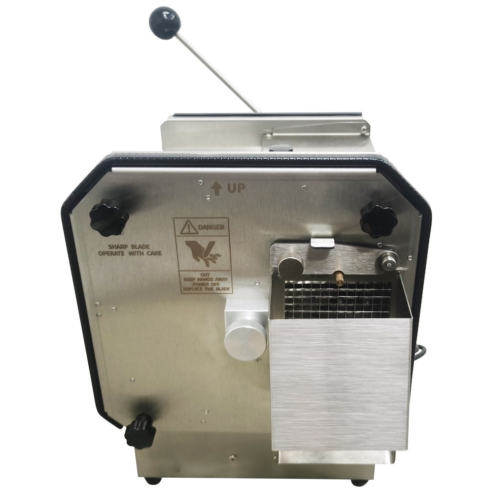 110V Commercial Electric Fruit Vegetable Dicing Machine 6mm Dicing Grid Knife