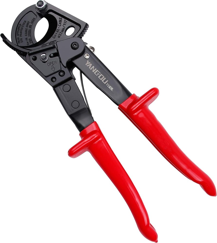 Yangoutool Heavy Duty Cable Ratchet Cutter 1 Pack