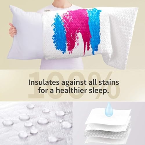 Pillow Protector (Pack) Standard – Waterproof Standard - 20" x 26" 2 Tencel