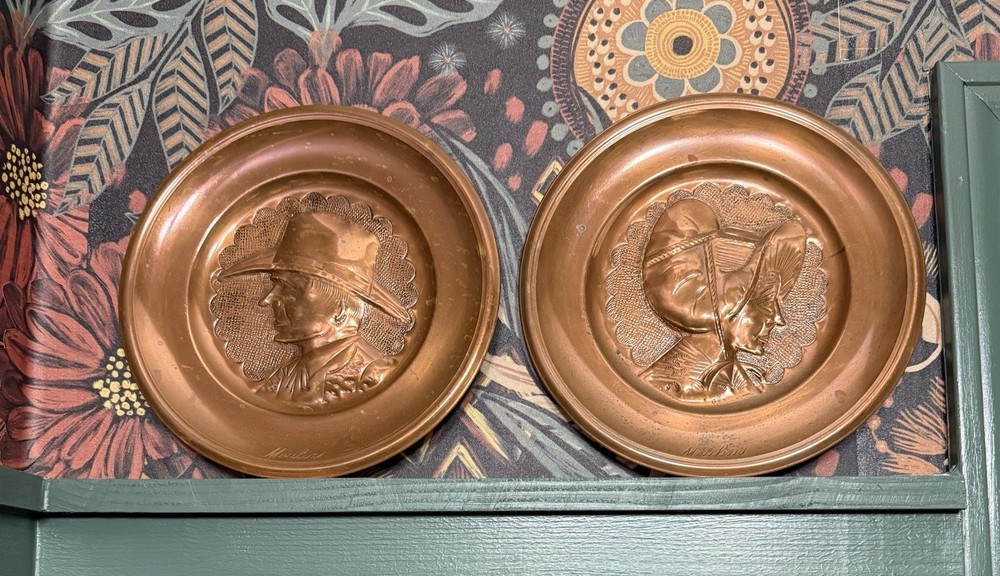 Old World Charm Copper Plates.