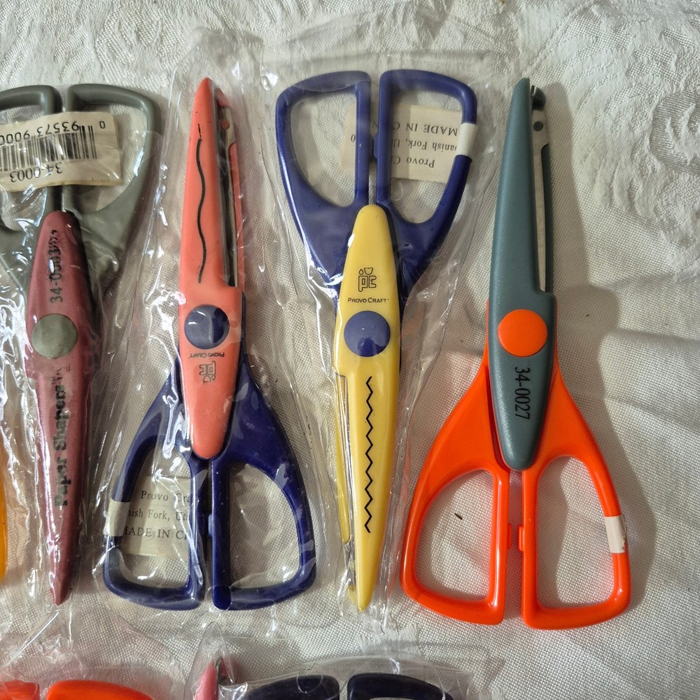 15 new PROVO CRAFT paper shaper scissors