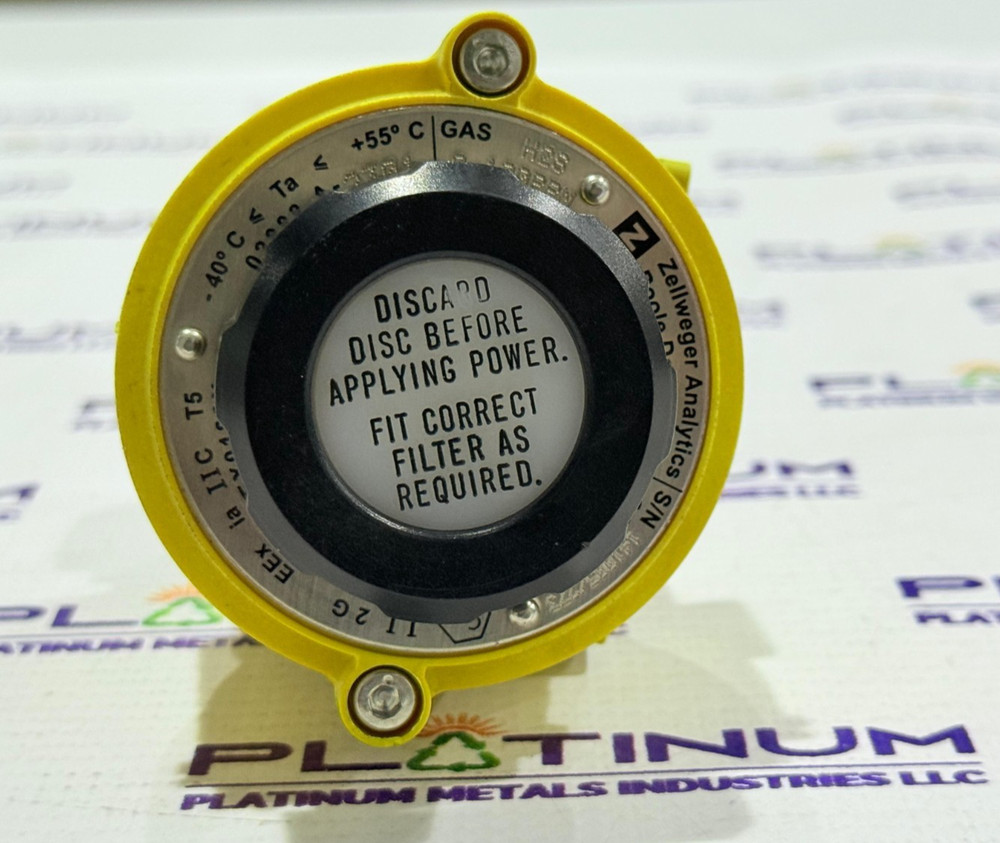 ZELLWEGER ANALYTICS SIEGER GAS DETECTOR SENSOR HEAD ATEX 141180