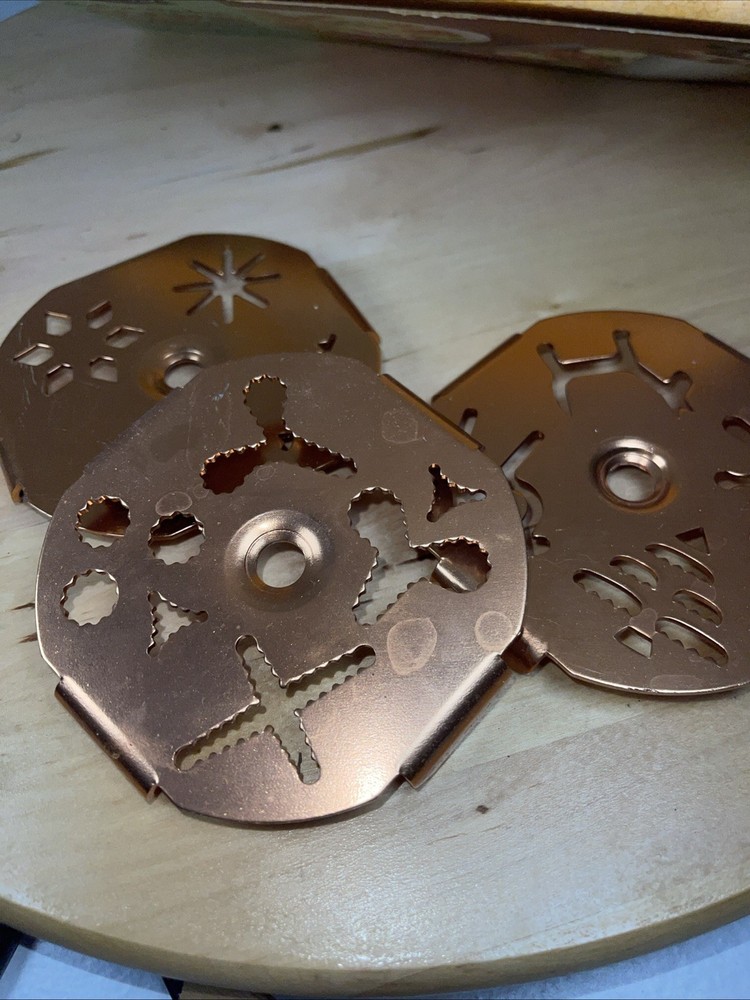 MIRRO DIAL-A-COOKIE, COOKIE PRESS, 3 DISCS & 12 PATTERNS USA Made Mid Century
