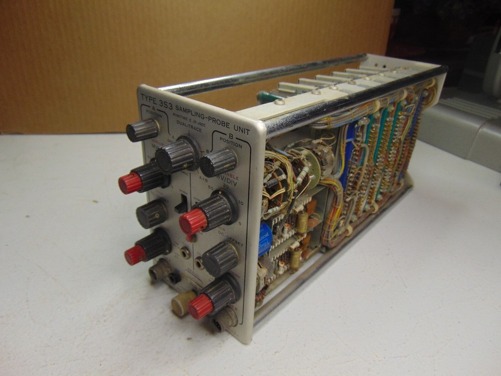 Tektronix 3S3 Sampling-Probe Unit Oscilloscope plug in module