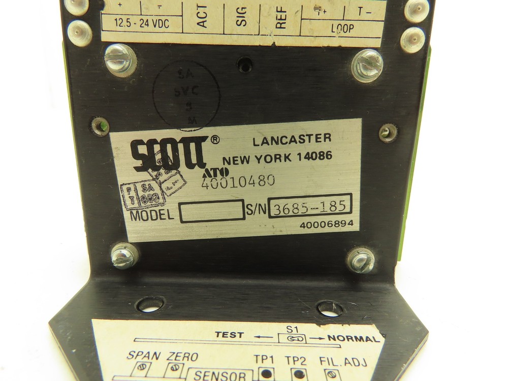 Scott Gas Detection Transmitter Assembly