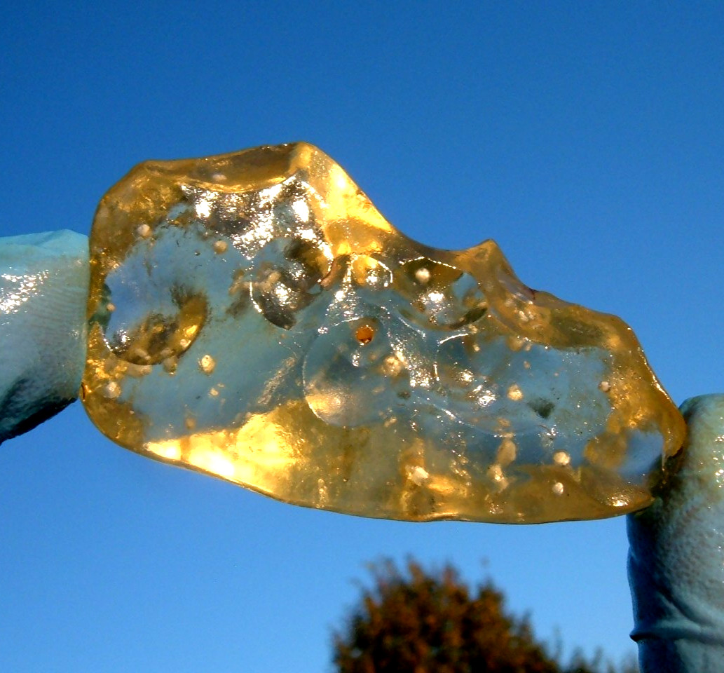 Libyan Desert Glass Meteorite Tektite impact specimen( 203 crt)Best ever AAAA+