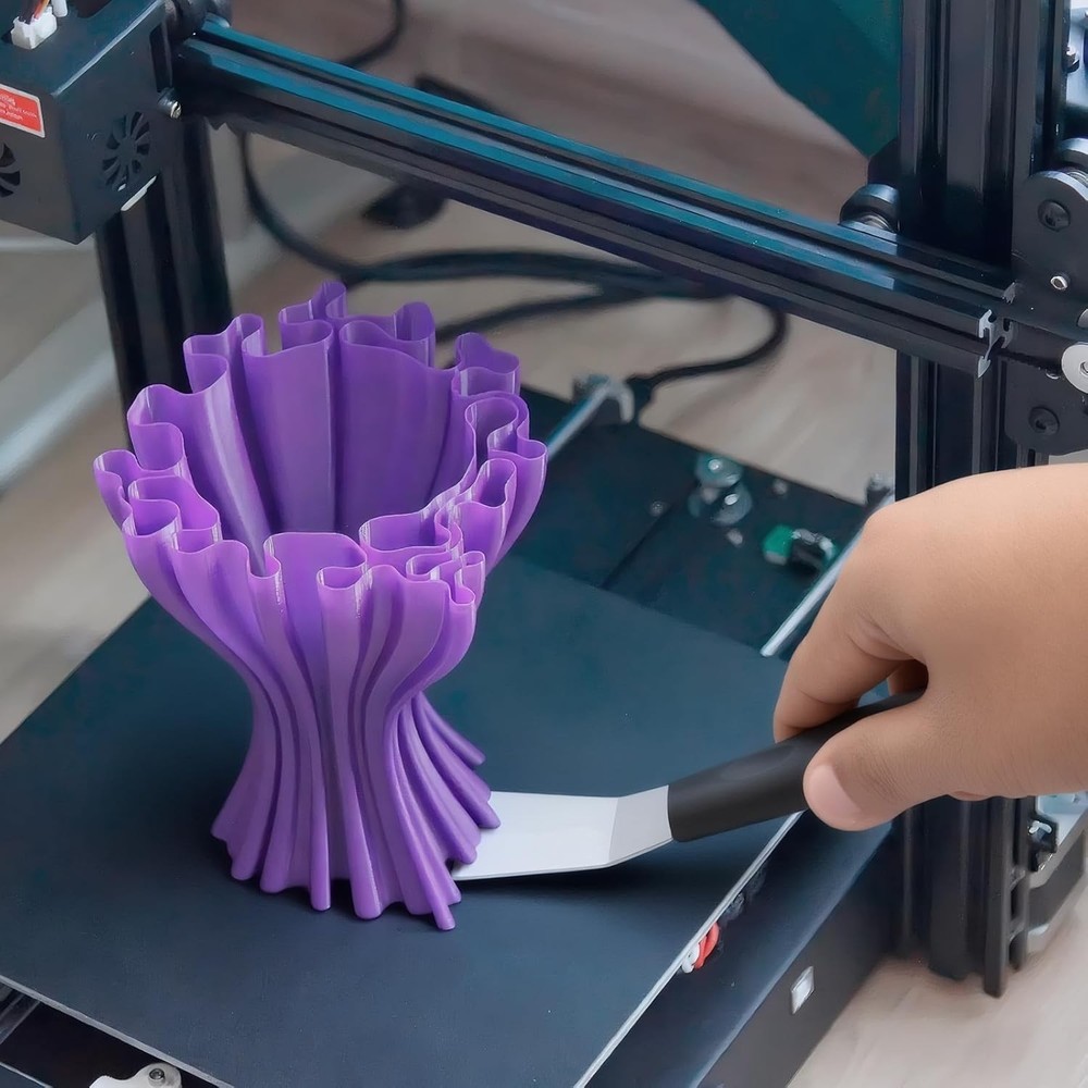 3D Printer Tool Removal Scraper Kit, 6.3x1.5 Inch Metal Scraper with 0.4" Thick