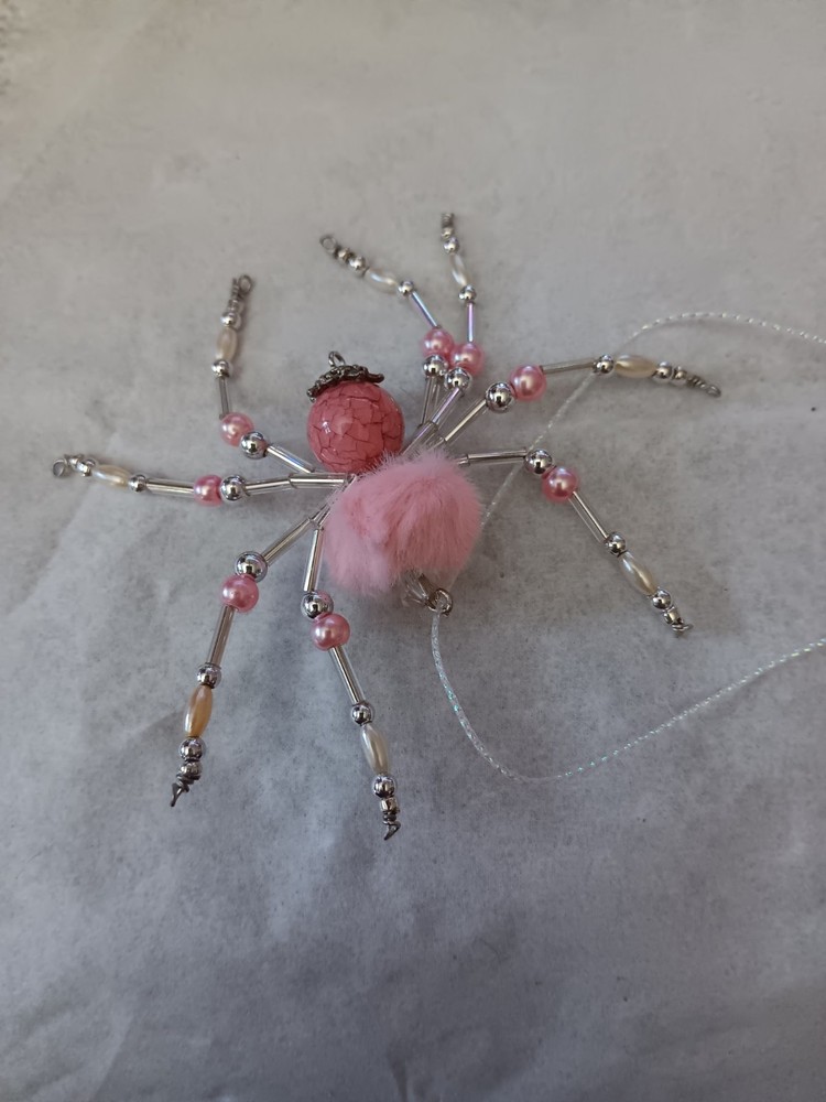 Handmade BEADED Spider #6