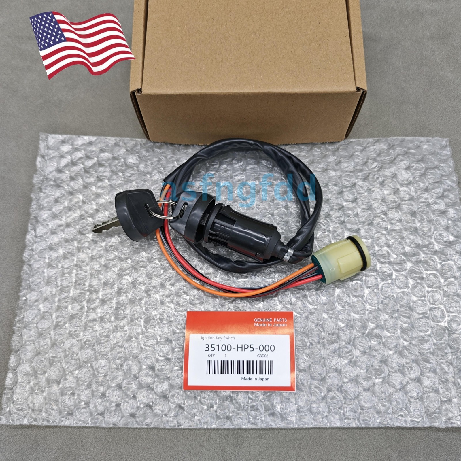 Ignition Key Switch For Honda Rancher 420 TRX420FE1 TRX420FM1/M2 15-24 NEW