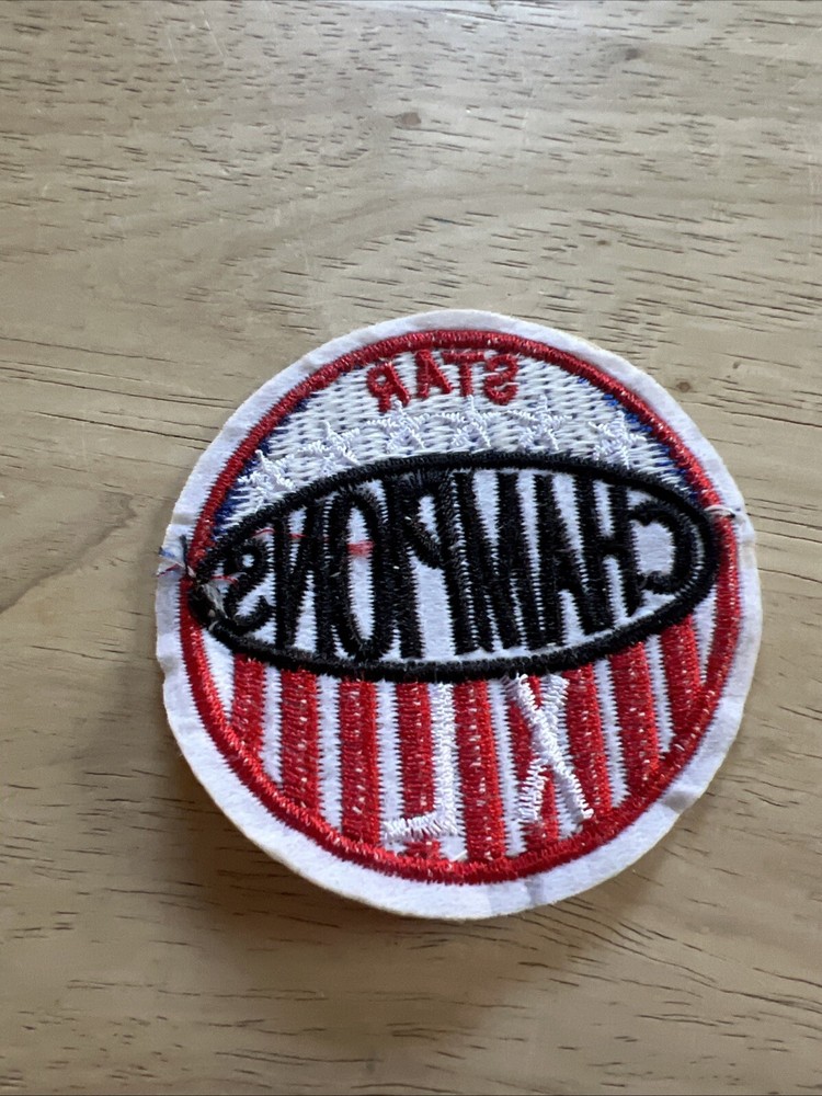 Vintage Star Champions XL Patch