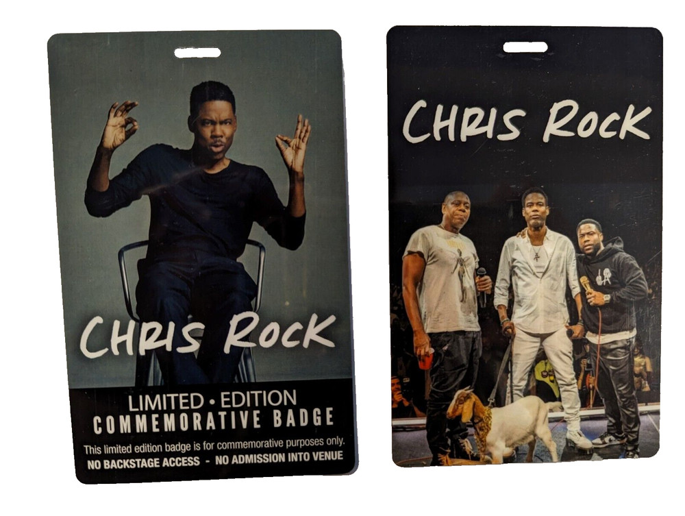 Chris Rock Commemorative Badge
