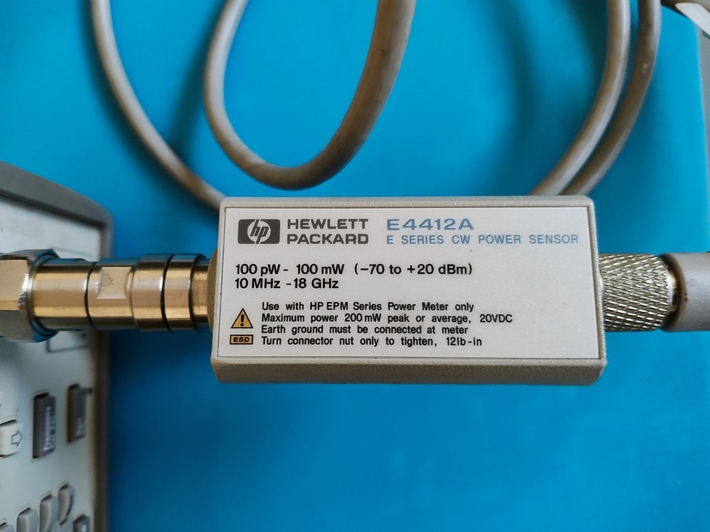 Agilent E4412A E Series Power Sensor 10MHz - 18GHz, Type N connector