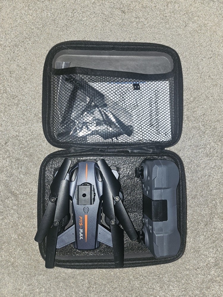 Foldable Drone with Controller and Carrying Case - P11S MAX