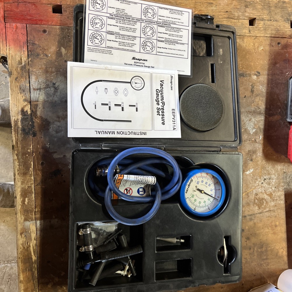 Snap-On Vacuum/Pressure Gauge Set EEPV311A
