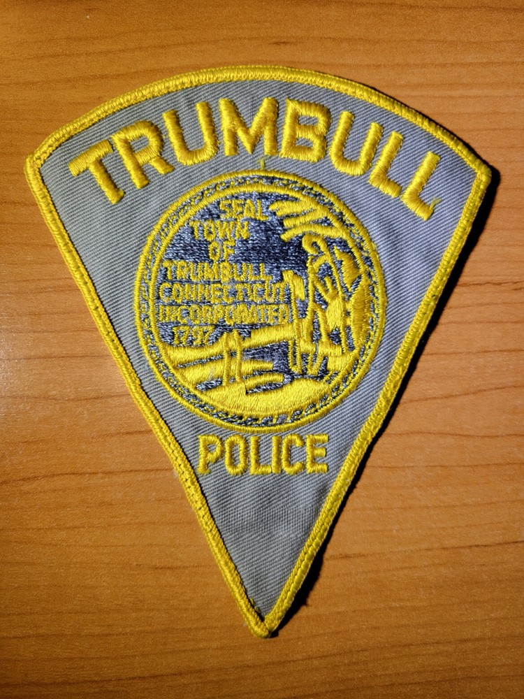 Trumbull CT Police Shoulder Patch