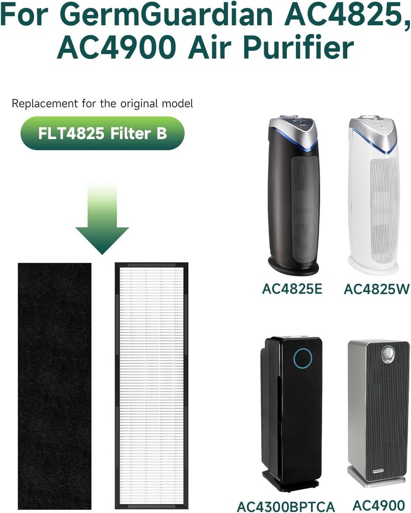 Future Way Premium Filter Carbon Prefilter 2+8 Pack, Replace FLT4825 & FLT48PT