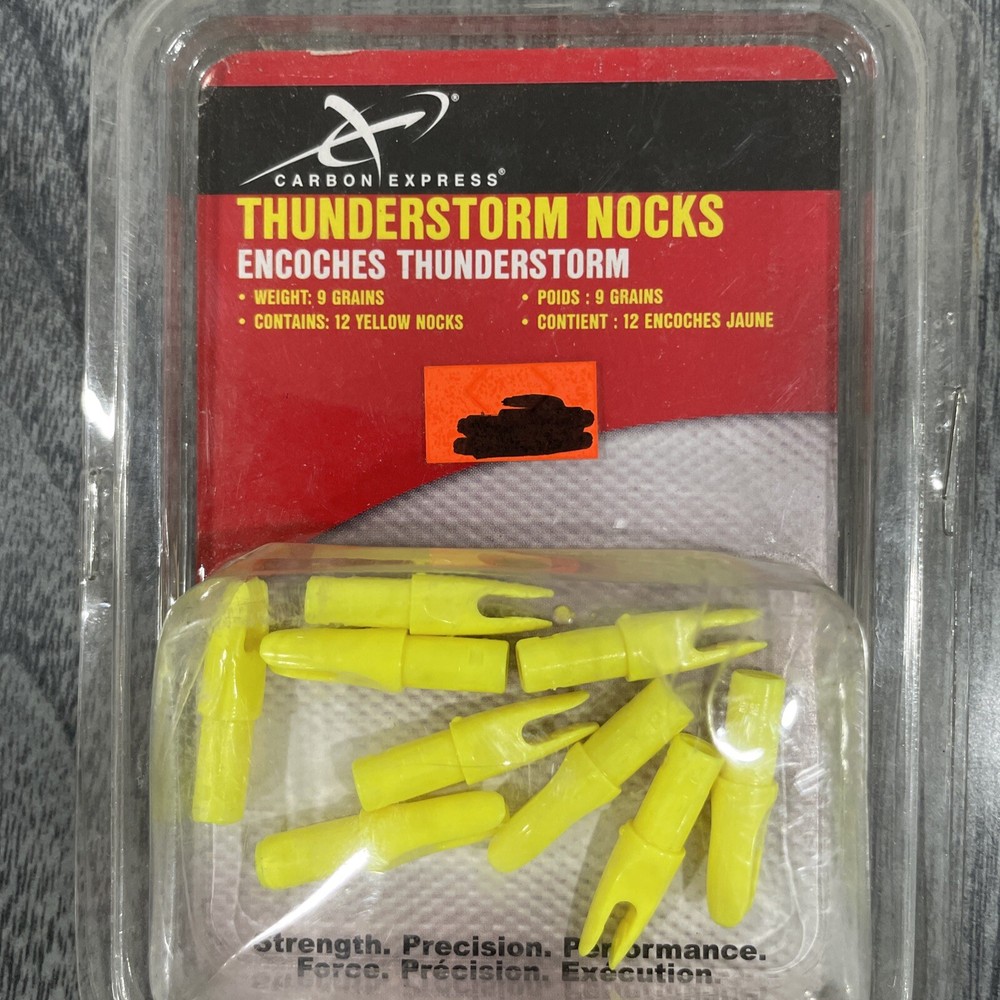 Carbon Express Thunderstorm Nocks 9 Grains 9 Pack