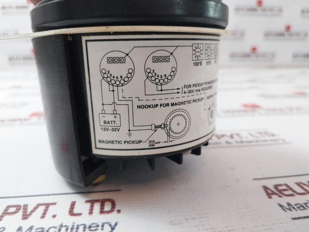 Murphy MT90-2-B Digital Tachometer 12V-32V