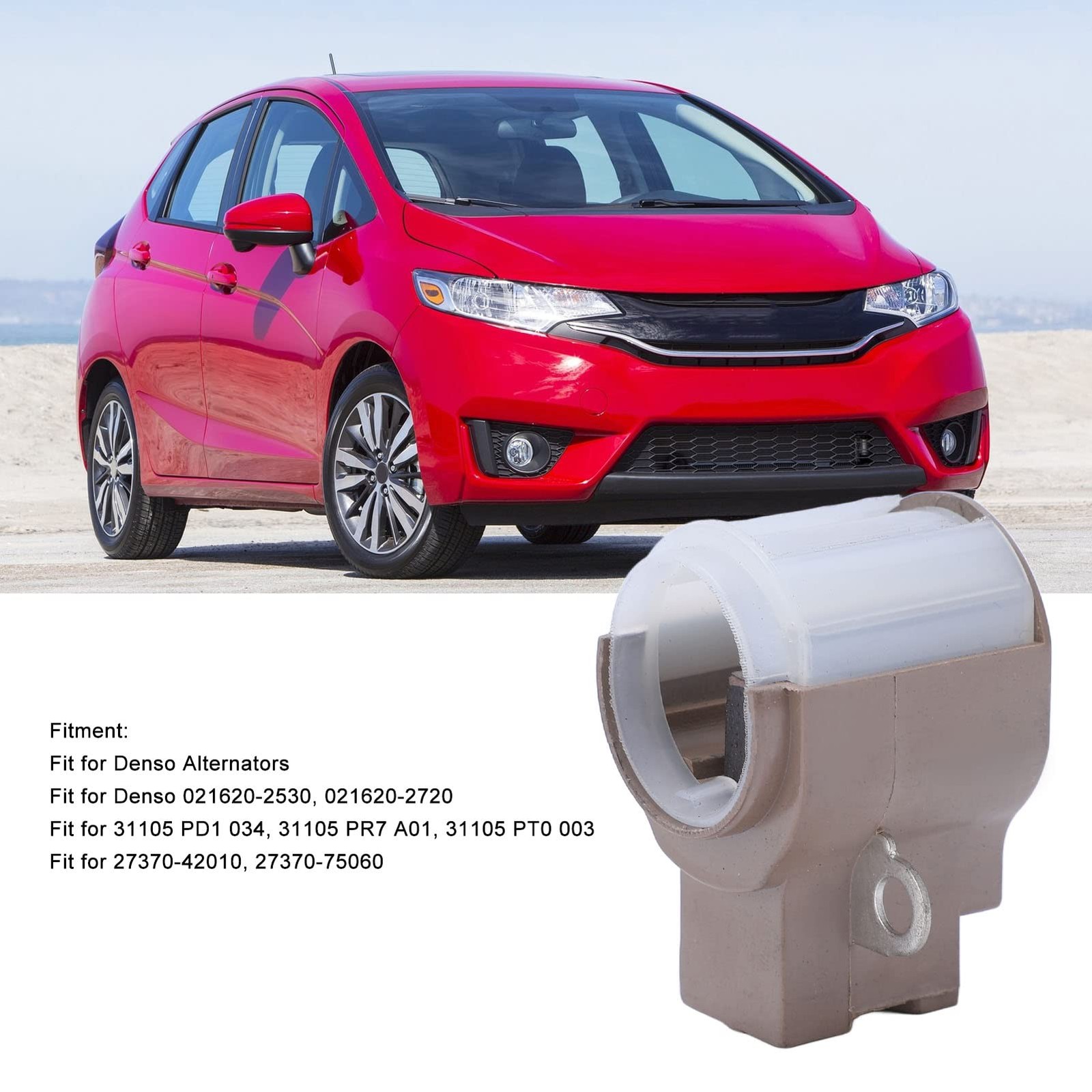 Aluminum Alloy Alternator Brush Holder and Repair Kit for Denso 2162