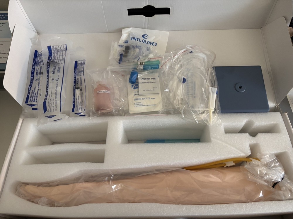 IV & Venipuncture Training, Phlebotomy Practice Kit, Clinical Nursing Training