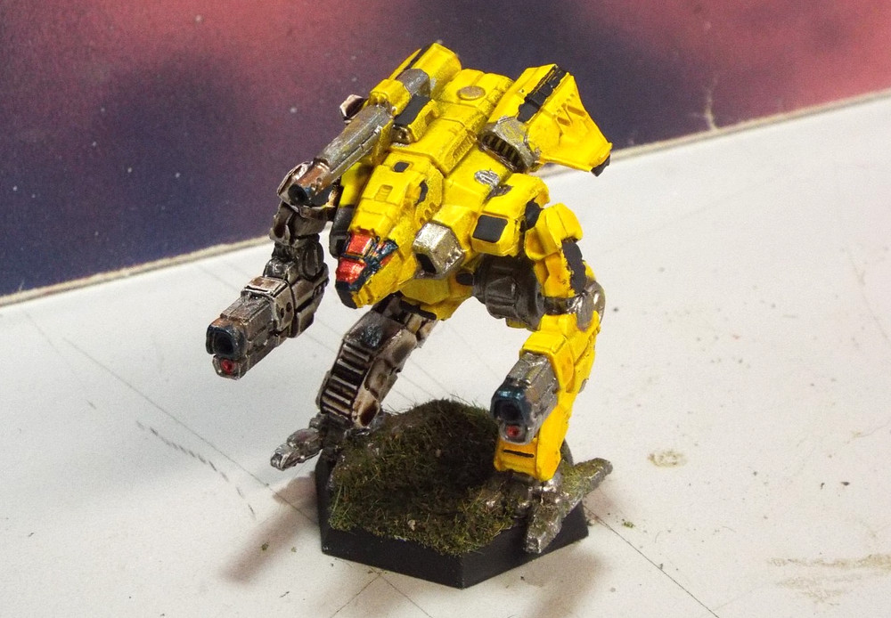 BATTLETECH MARAUDER II MECH (CATALYST, PLASTIC, PAINTED)
