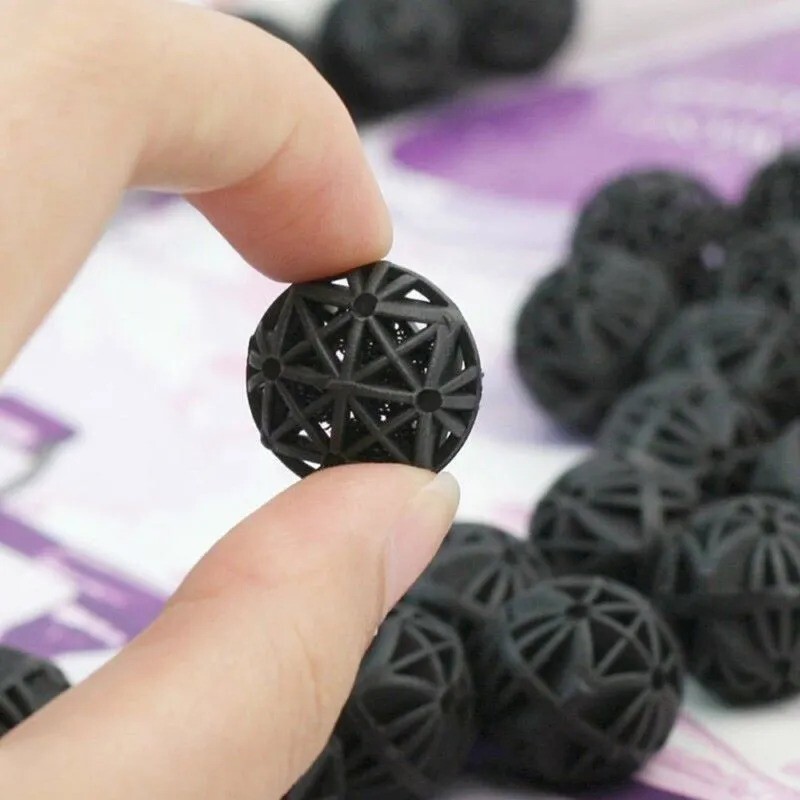 500PCS Aquarium Bio Balls Filter Media Wet/Dry Fish Pond Reef Fish Tank Filter