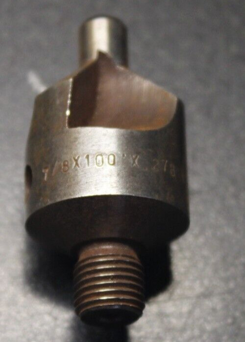 6 Threaded 100° Countersinks ~ Aircraft Tools (Sizes in desc.)