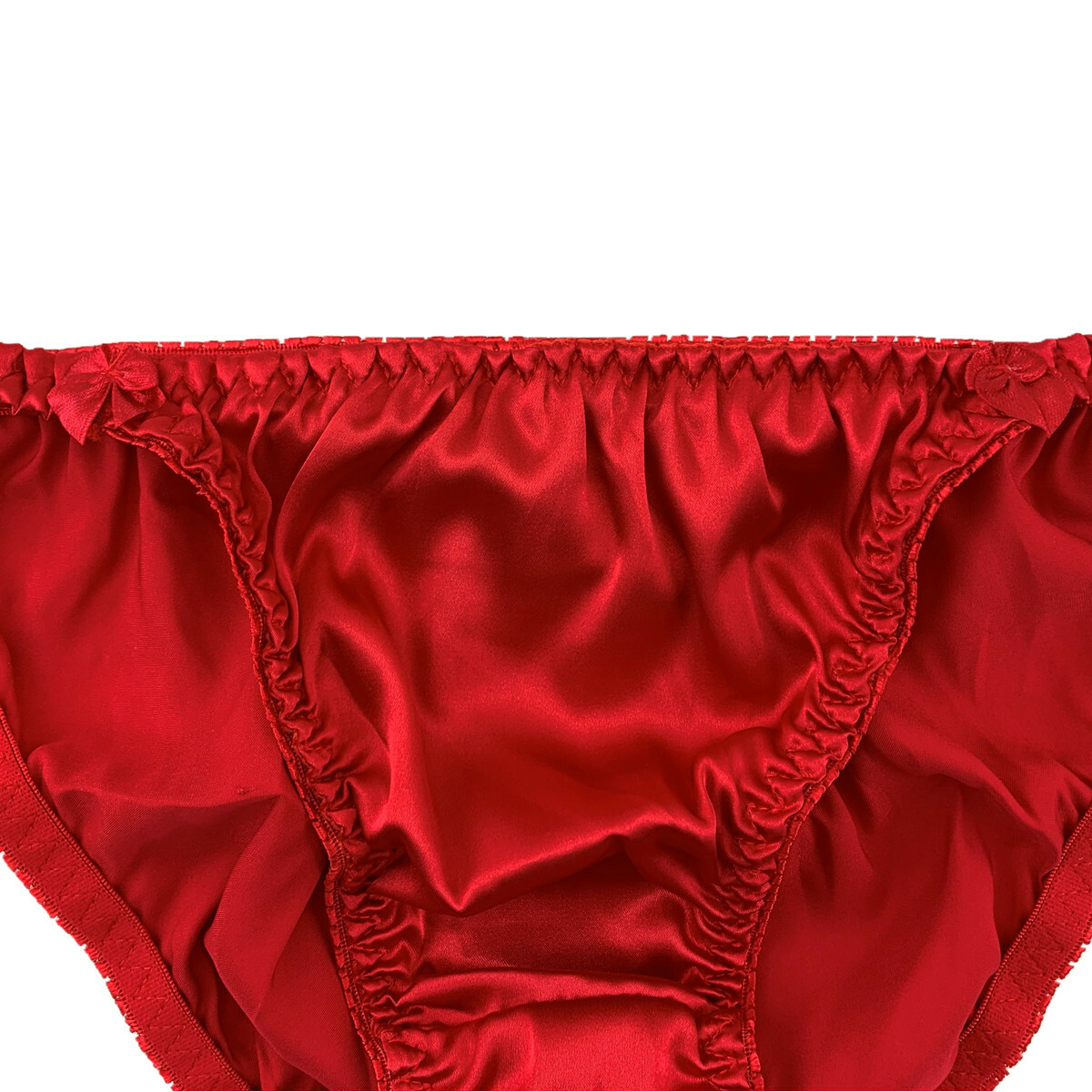 4 Pcs Lot Womens Sexy String Satin Bikinis Panties Silky Briefs Underwear,S-2XL