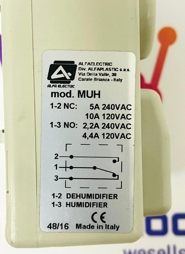 ALFA ELECTRIC MUH Mechanical Thermostat