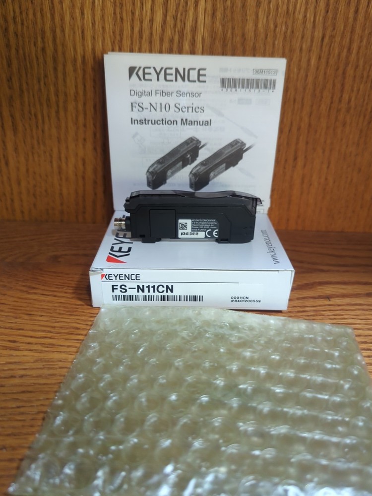 Keyence FS-N11CN Digital Fiber Optic Amplifier Sensor 12-24VDC