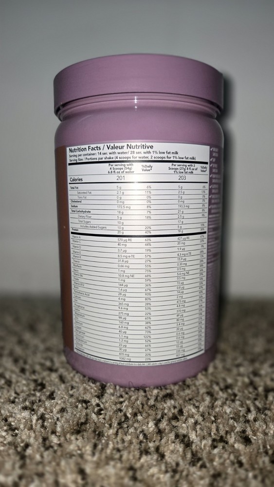 Nutriplus Meal Replacement Shake High Protein Chocolate 26.7 oz (COD08)