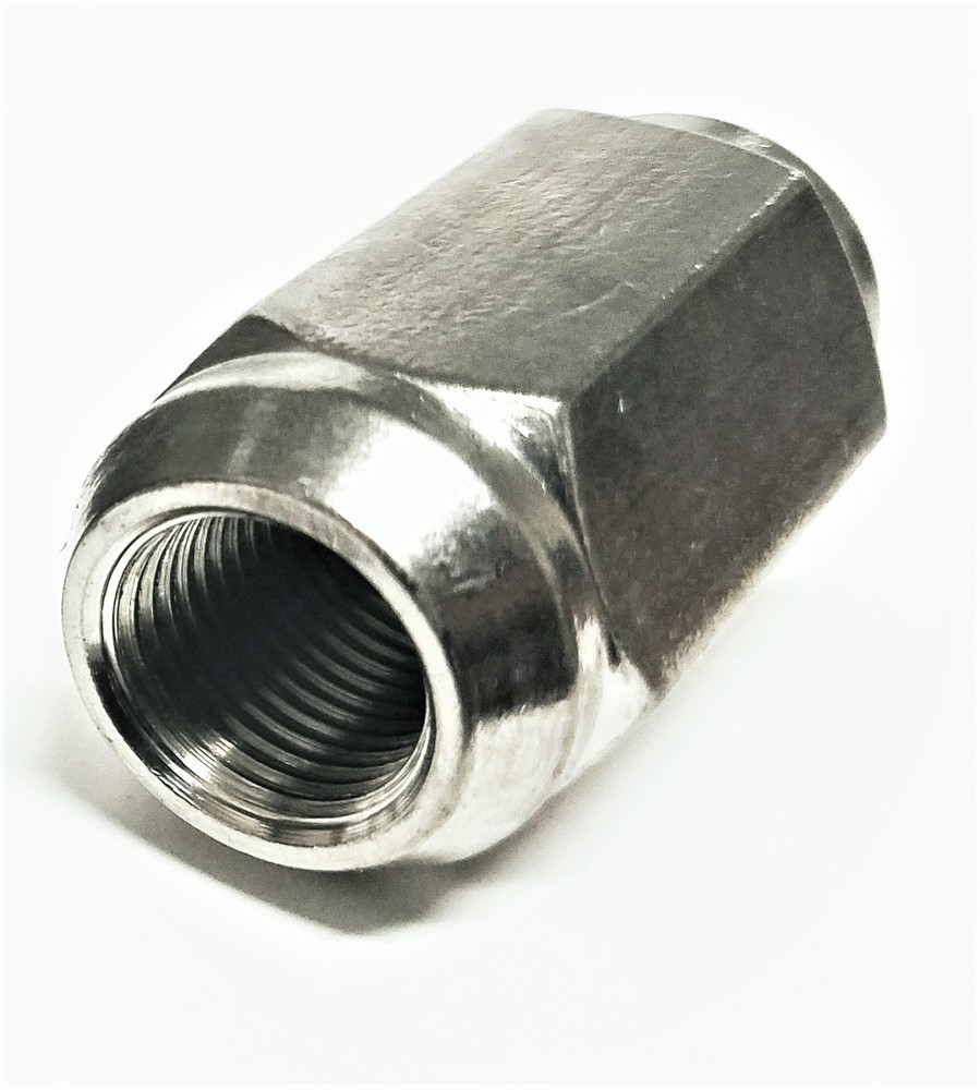 32-Pack Solid 304 Stainless Steel 1/2" Lug Nuts 1/2-20 For Trailer Wheel