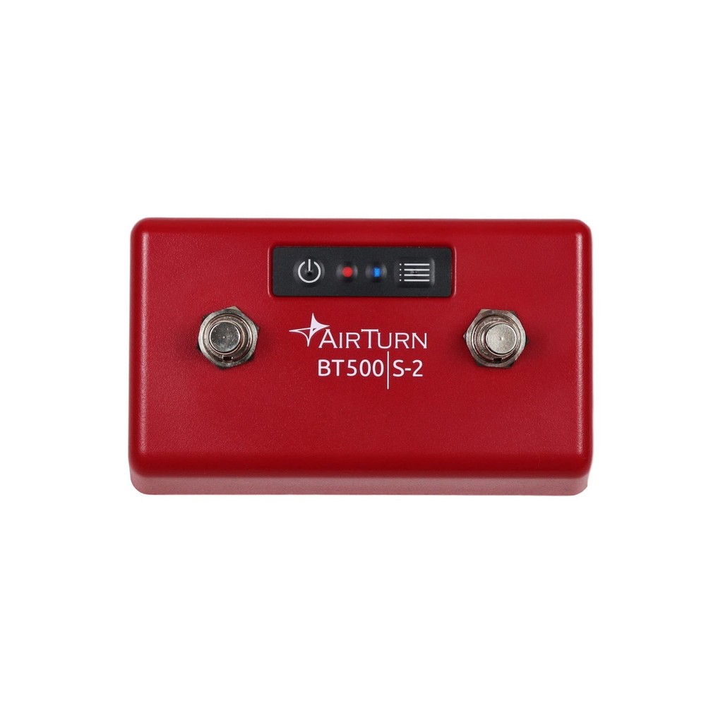 BT500S-2 Bluetooth Pedal Page Turner DAW MIDI App Controller