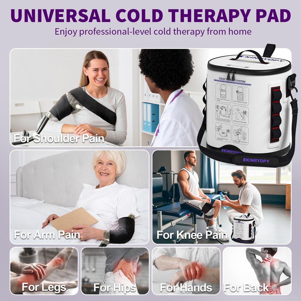 3 Pack Knee Pad for Cold Therapy Machine
