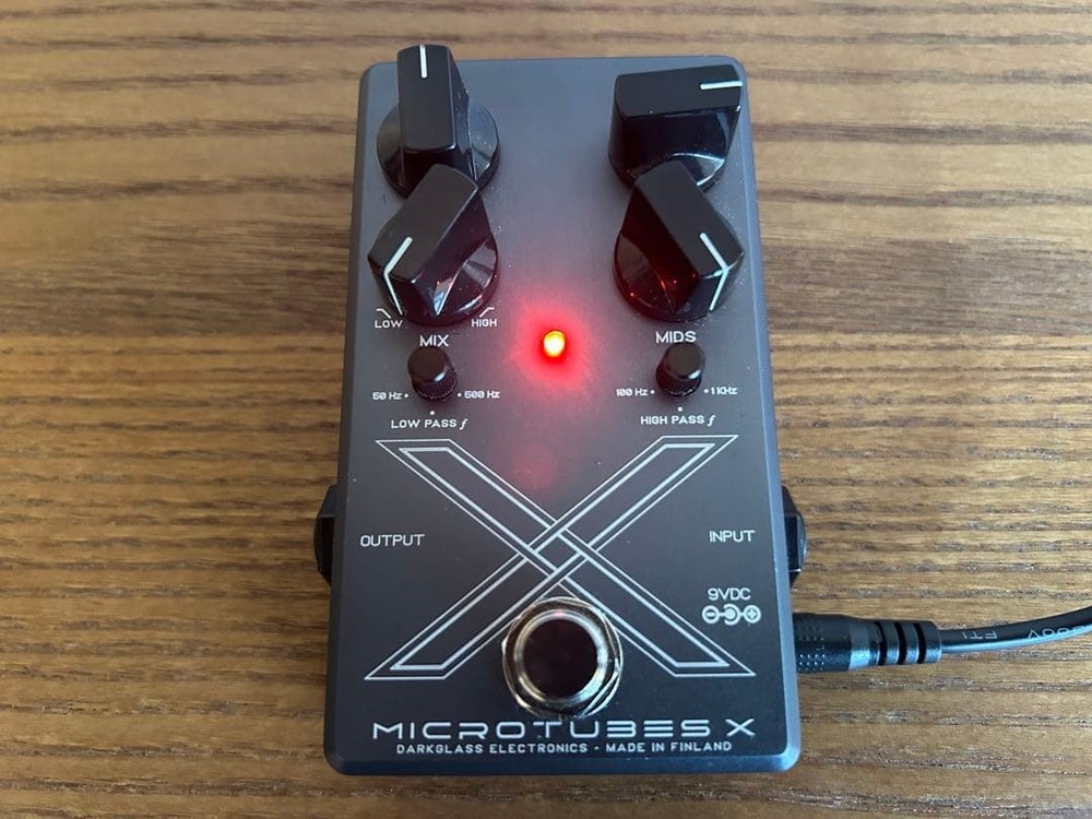 Darkglass MICROTUBES X bass effector operation confirmed
