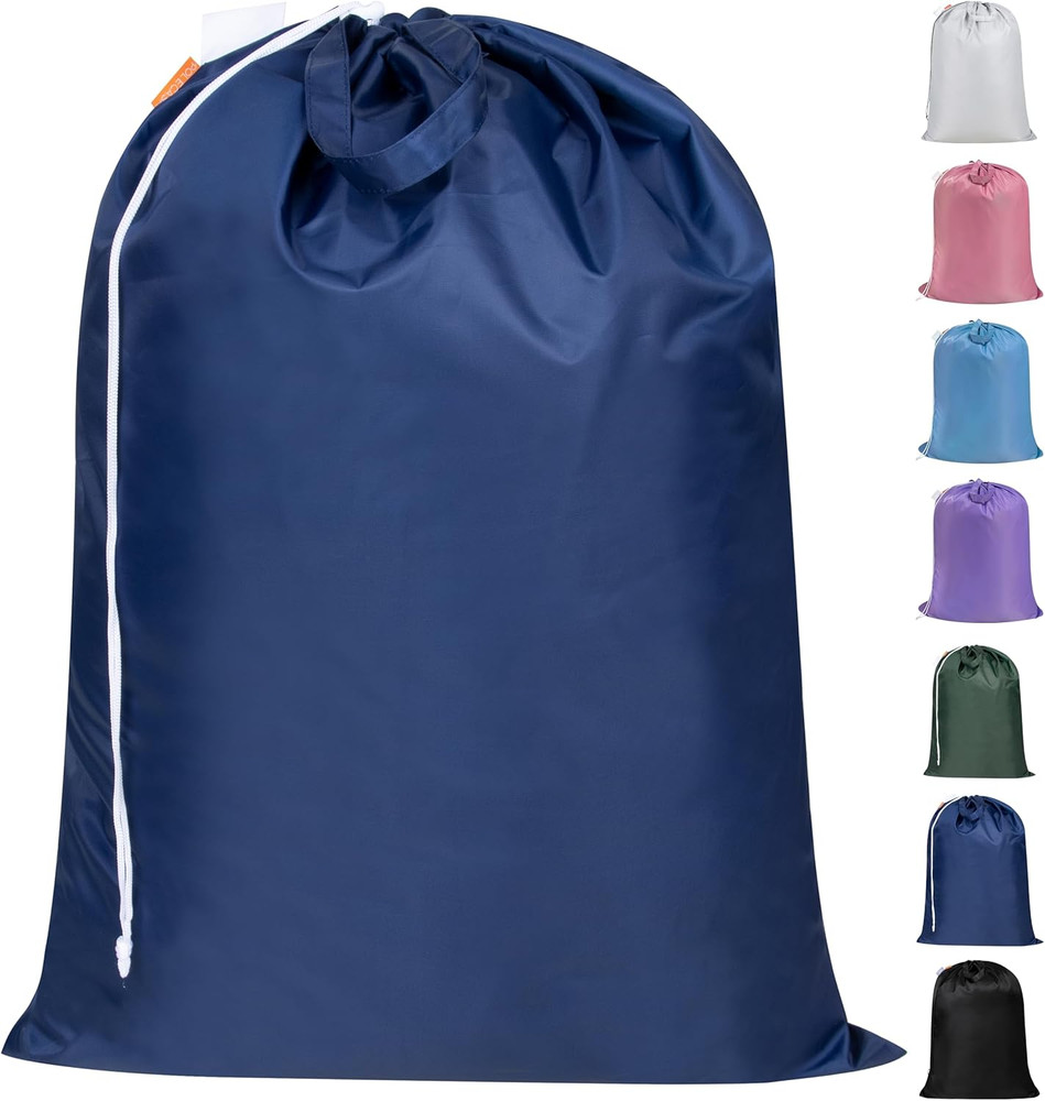 Extra Heavy Duty Large Laundry Bag with Sturdy Handles and Drawstring Closure, 2