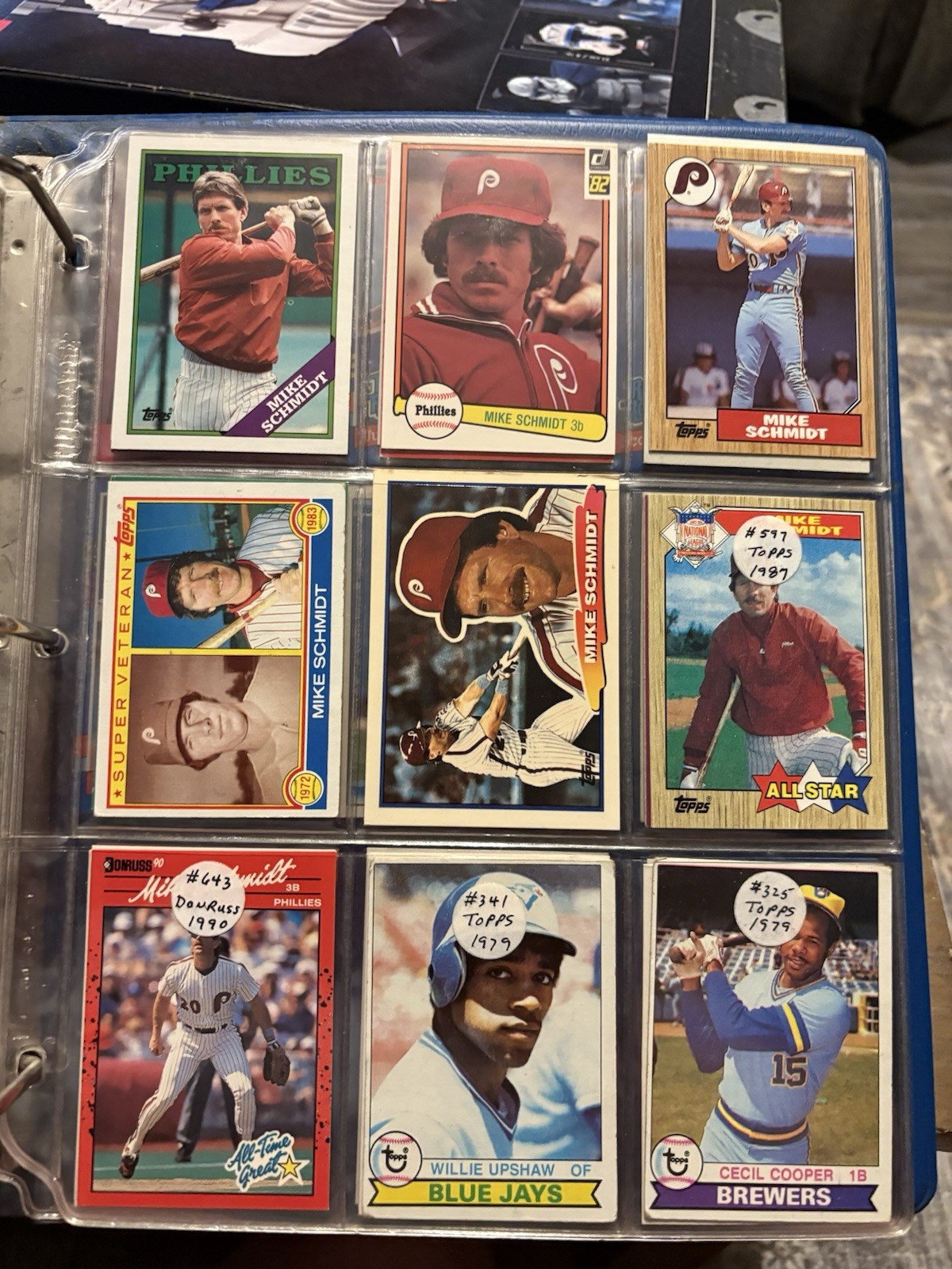 Vintage Baseball Card Lot 117+ Bo Jackson Nolan Ryan Schmidt Mattingly